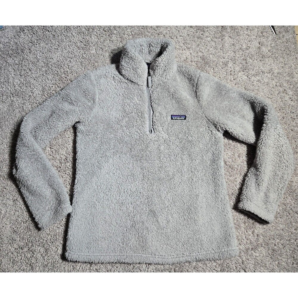 Patagonia Women's Los Gatos 1/4-Zip Fleece Pulllover Gray size Small